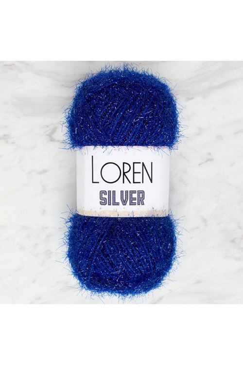 Loren Silver Saks Mavisi El Örgü İpi - RS0004 - 34092