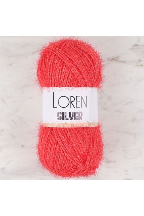 Loren Silver Nar Çiçeği El Örgü İpi - RS0017 - 34085