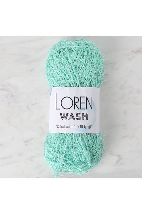 Loren Wash Yeşil El Örgü İpi - R058 - 34014