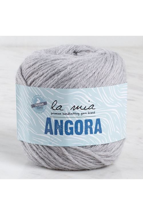 La Mia Angora Gri El Örgü İpi - L047 - 34013