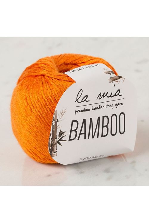 La Mia Bamboo Turuncu El Örgü İpi - L150 - 33855