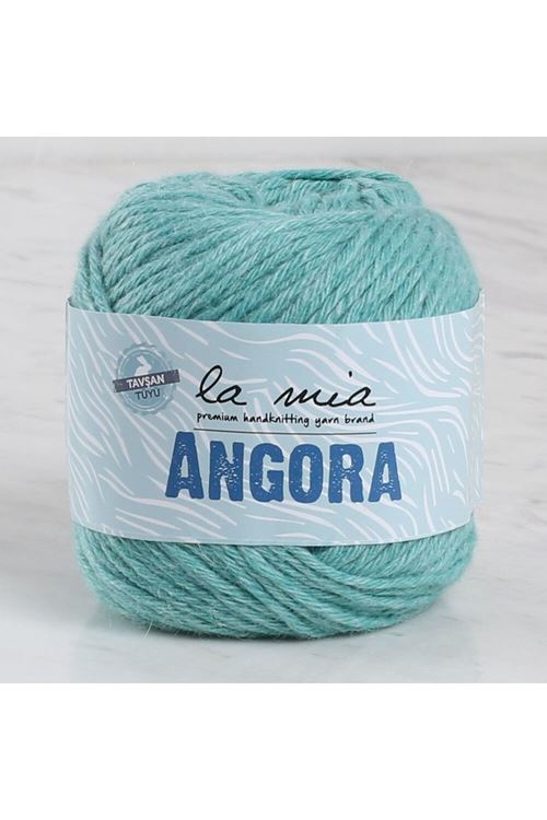 La Mia Angora 50gr Mint Yeşili El Örgü İpi - L130 - 33805