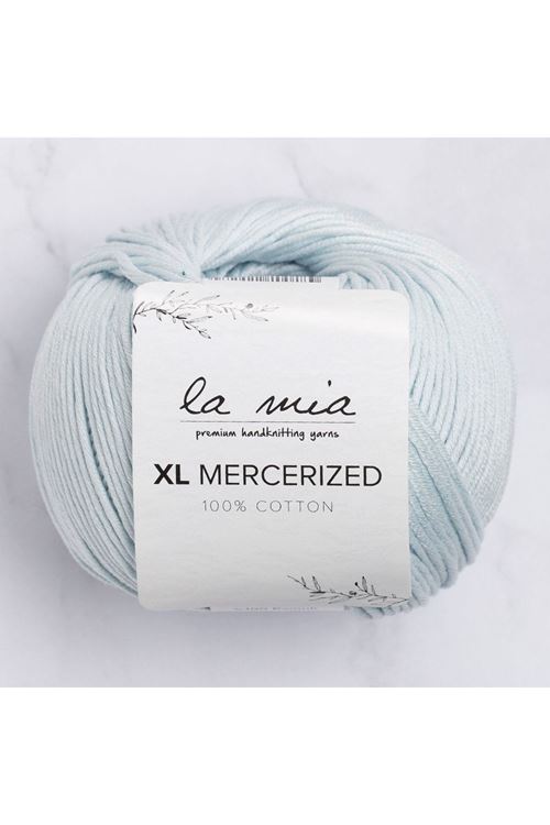 La Mia XL Mercerized Bebe Mavi El Örgü İpi - 79 - 33765