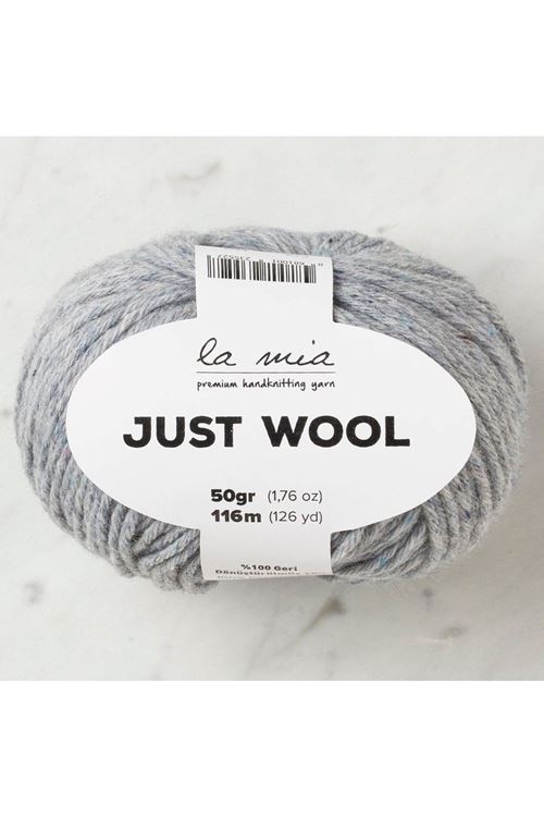 La Mia Just Wool Açık Gri El Örgü İpi - LT002 - 33842
