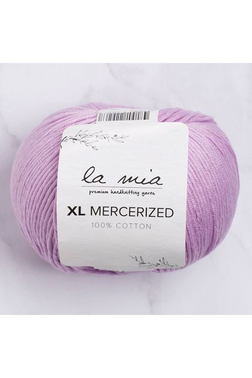 La Mia XL Mercerized Lila El Örgü İpi - 53 - 33764