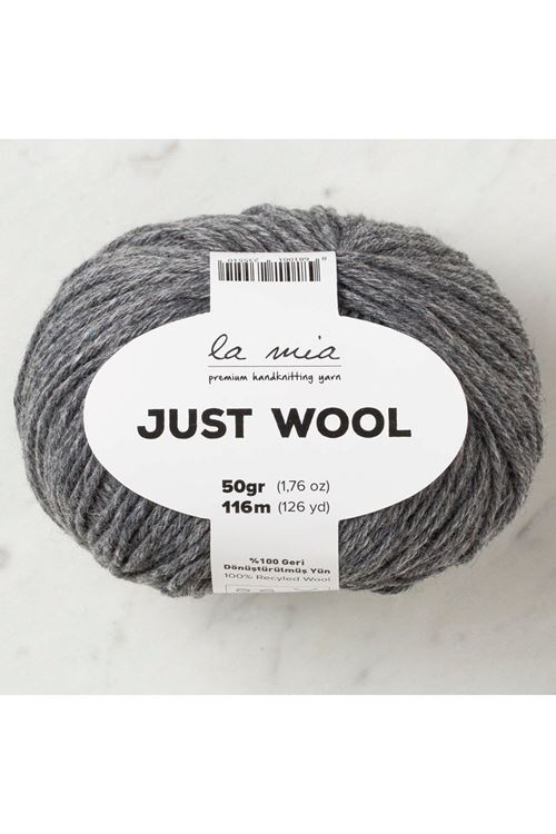 La Mia Just Wool Koyu Gri El Örgü İpi - LT003 - 33841