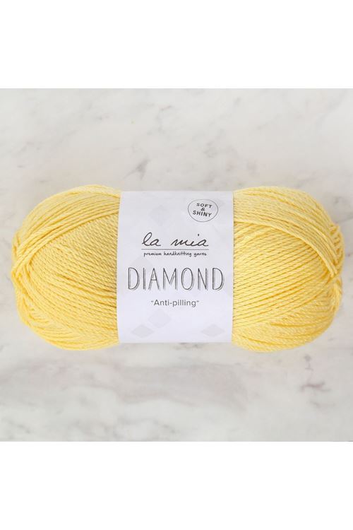 La Mia Diamond Sarı El Örgü İpi - L160 - 33734