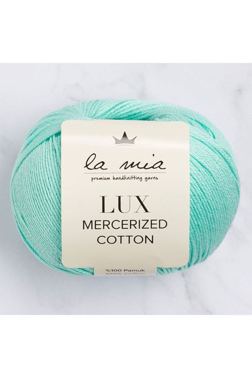 La Mia Lux Mercerized Cotton Su Yeşili El Örgü İpi - 137 - 33750