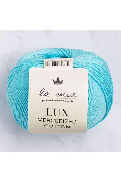 La Mia Lux Mercerized Cotton Cam Göbeği El Örgü İpi - 123 - 33749