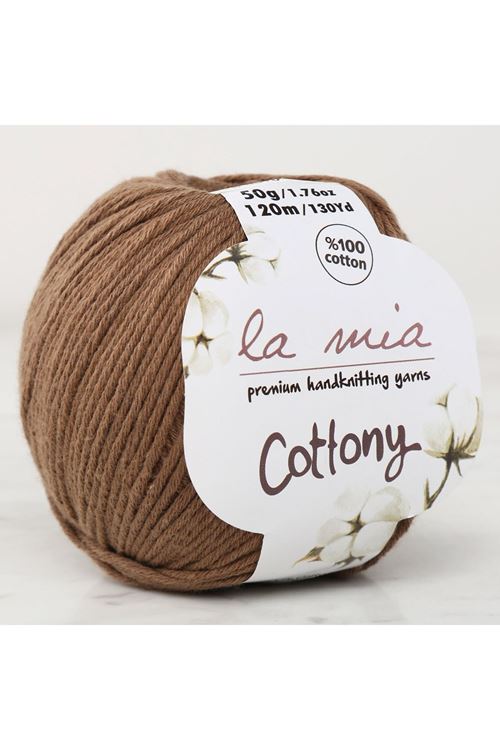 La Mia Cottony Açık Kahverengi Bebek El Örgü İpi - P23-L199 - 33655