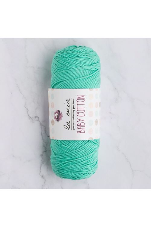La Mia Baby Cotton Su Yeşili El Örgü İpi - L027 - 33649