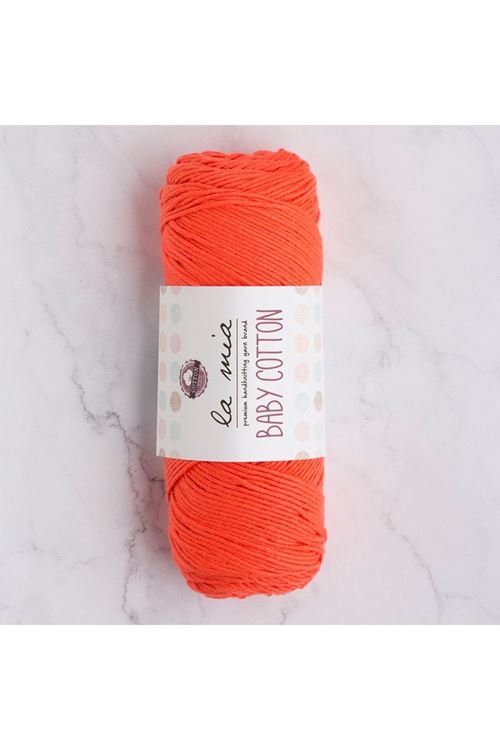 La Mia Baby Cotton Nar Çiceği El Örgü İpi - L038 - 33643