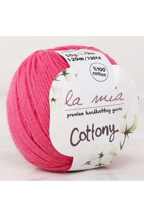 La Mia Cottony Fuşya Bebek El Örgü İpi - P6-L006 - 33571