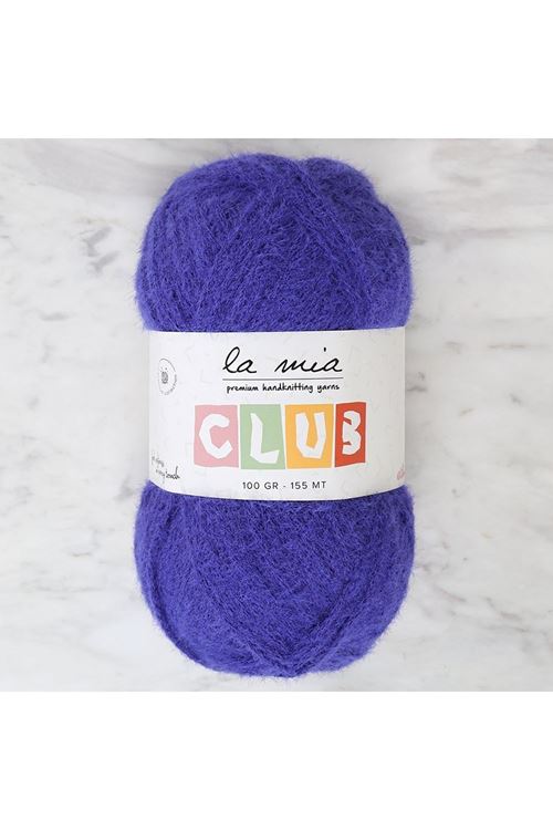 La Mia Club Saks Mavi El Örgü İpi - 613