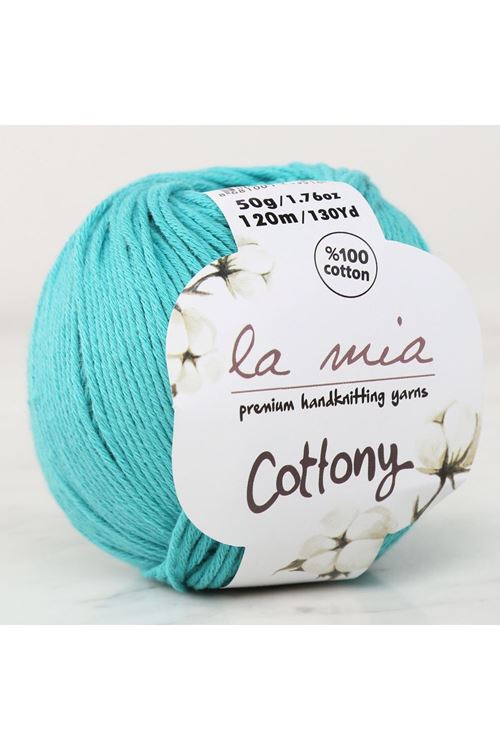 La Mia Cottony Yeşil Bebek El Örgü İpi - P8-L008 - 33569