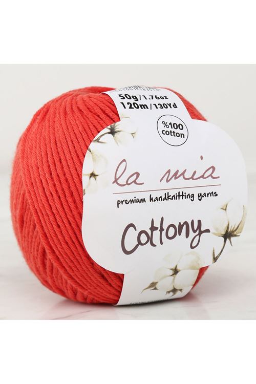 La Mia Cottony Nar Çiçeği Bebek El Örgü İpi - P16 - 33561