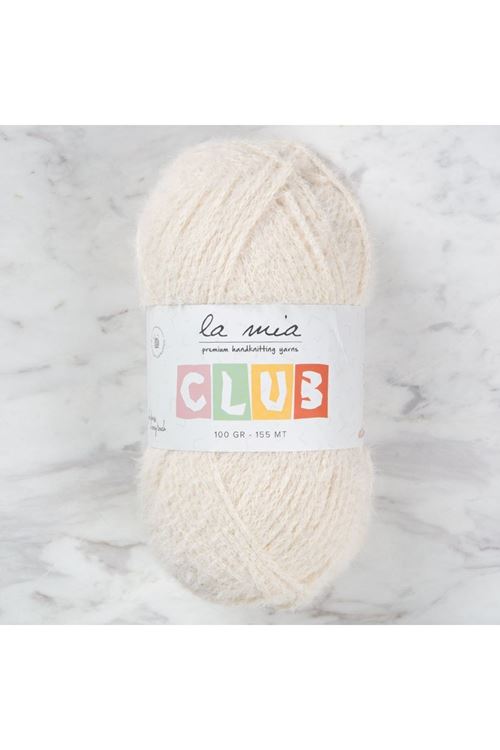 La Mia Club Krem El Örgü İpi - 603