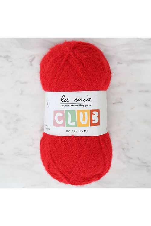 La Mia Club Kırmızı El Örgü İpi - 610