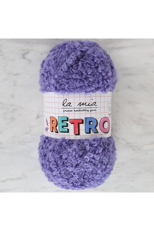 La Mia RETRO Mor El Örgü İpi - LM0510