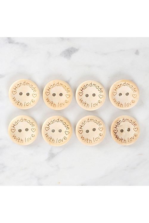 Loren Crafts Handmade 8'li Düğme - 1615