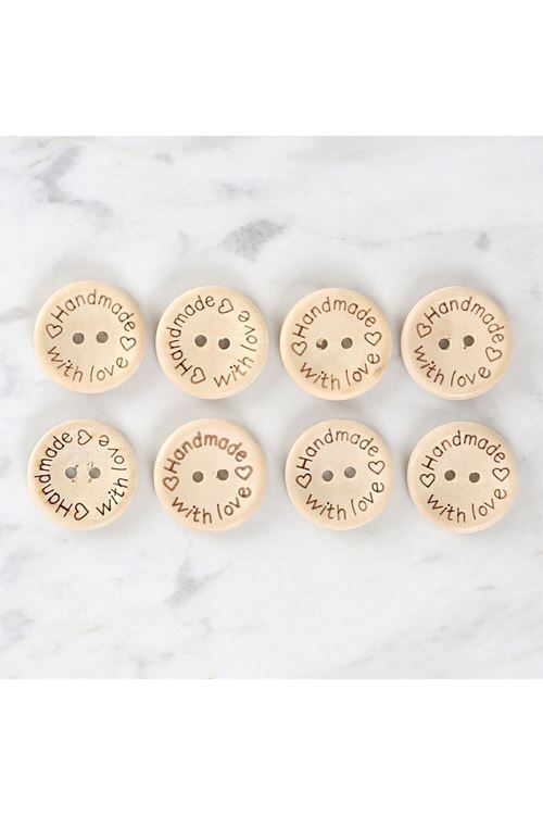 Loren Crafts Handmade 8'li Düğme - 1616