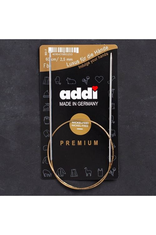 Addi 2,5mm 60cm Klasik Misinalı Şiş- 105-7