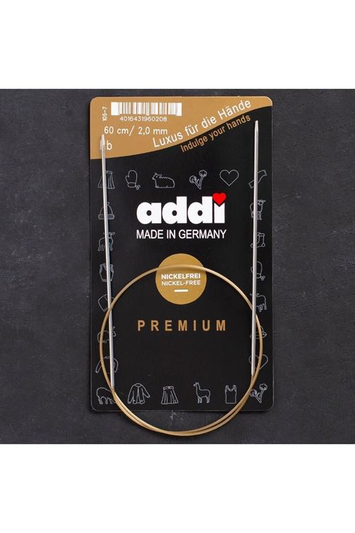 Addi 2mm 60cm Klasik Misinalı Şiş- 105-7