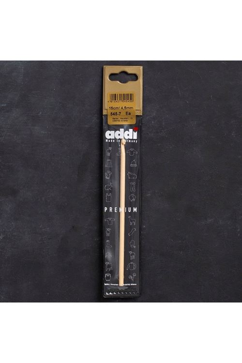 Addi Bambus 4,5mm 15cm Bambu Yün Tığ - 545-7