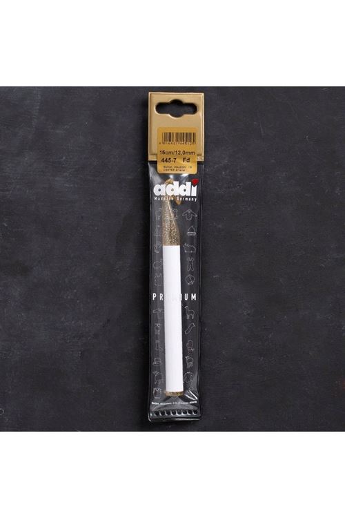 Addi Champagner 12mm 15cm Plastik Simli Yün Tığ -