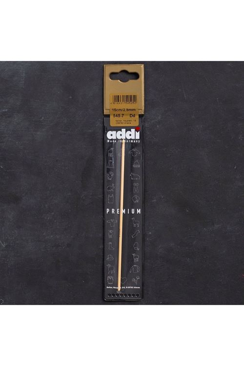 Addi Bambus 2,5mm 15cm Bambu Yün Tığ - 545-7