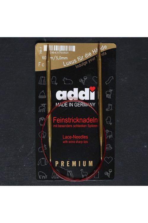 Addi 5mm 60cm Klasik Misinalı Dantel Şişi - 755-7