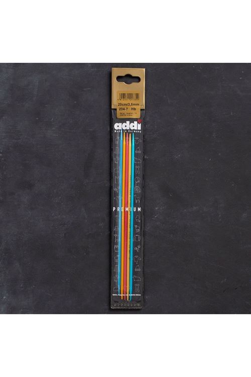 Addi Colibri 3,5mm 20cm Renkli Çorap Şişi - 204-7