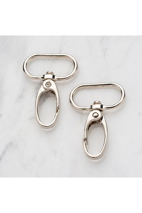 Loren 3 cm 2 li Gümüş Rengi Makrome Anahtarlık Kan