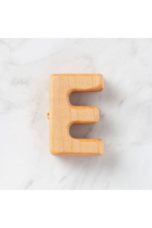 Hobi Baby Organik Ahşap Harf - E