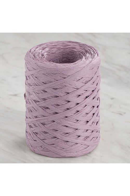 Loren Natural Raffia 90 gr Lila Kağıt İp - 38