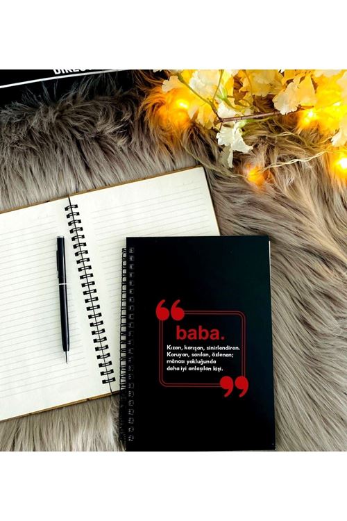 Babalar Günü Için Kalem Defter Seti