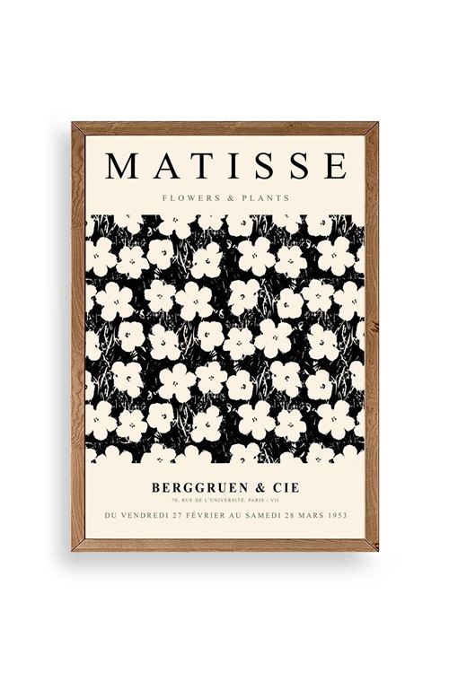 Matisse Ahşap Çerçeveli Tablo 50 x 70