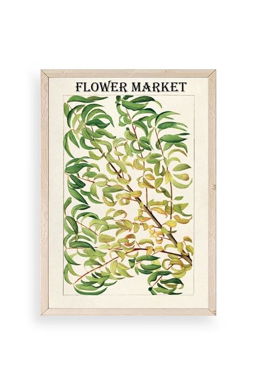 Grancica Breskve Ahşap Çerçeveli Tablo 23 x 30