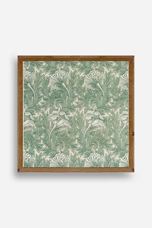 Çiçek Ahşap Çerçeveli Tablo 23 x 23