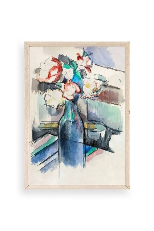 Paul Cézanne Ahşap Çerçeveli Tablo 23 x 30