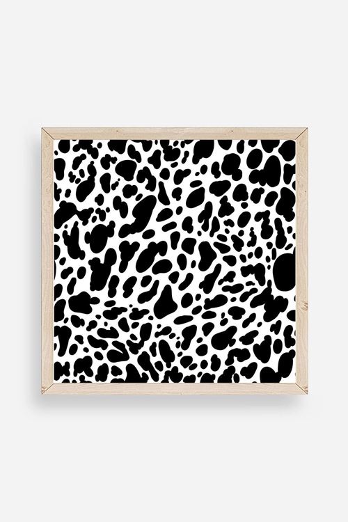 Desen Ahşap Çerçeveli Tablo 23 x 23