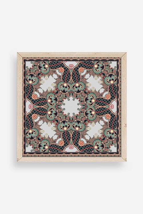 Motif Ahşap Çerçeveli Tablo 23 x 23