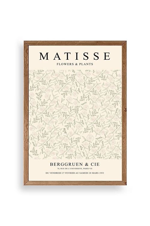 Matisse Ahşap Çerçeveli Tablo 17 x 23