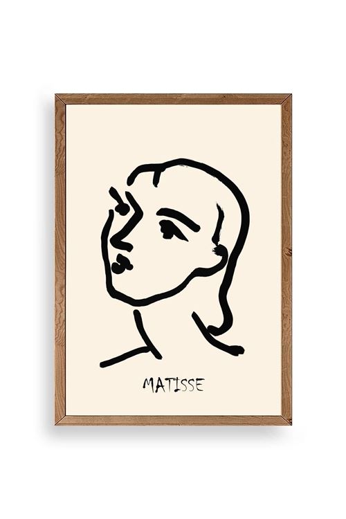 Matisse Ahşap Çerçeveli Tablo 30 x 42