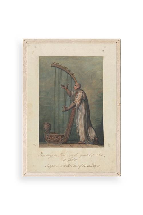 James Bruce Ahşap Çerçeveli Tablo 50 x 70