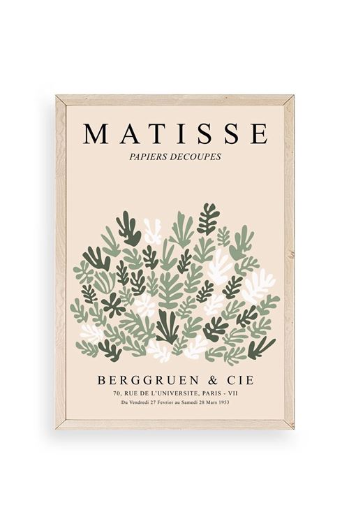 Matisse Ahşap Çerçeveli Tablo 23 x 30