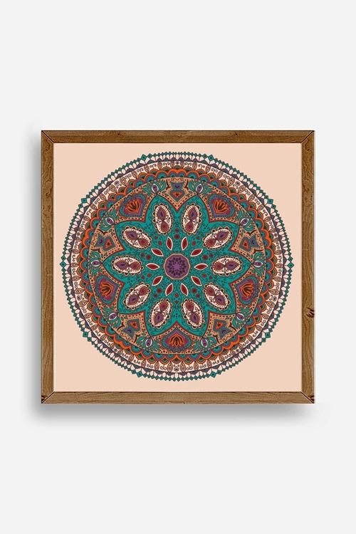 Motif Ahşap Çerçeveli Tablo 50 x 50