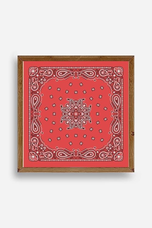 Motif Ahşap Çerçeveli Tablo 50 x 50