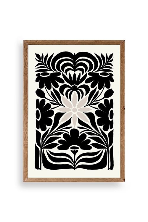 Desen Ahşap Çerçeveli Tablo 23 x 30