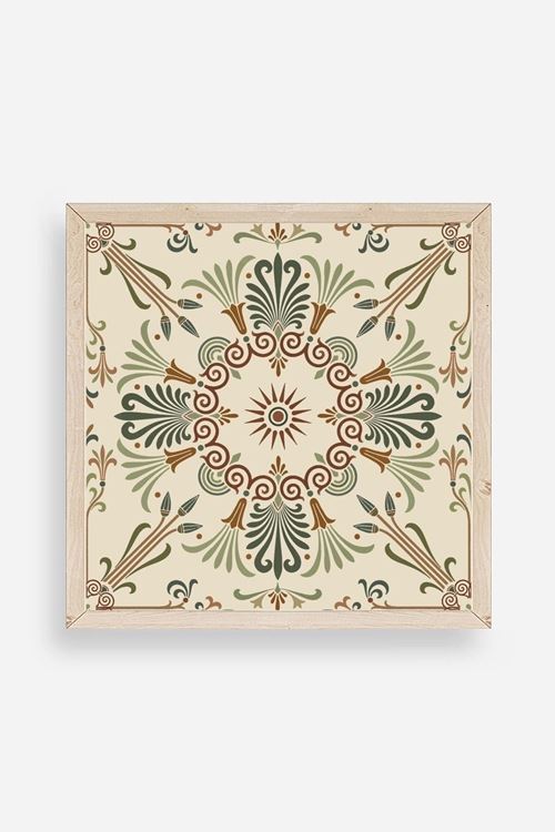 Motif Ahşap Çerçeveli Tablo 50 x 50